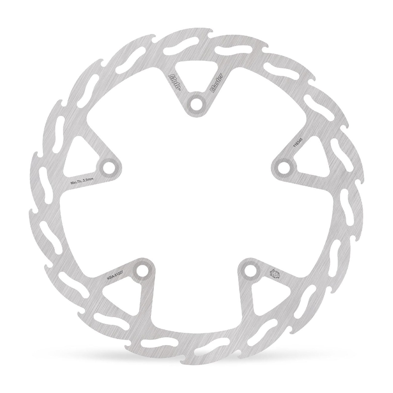 Moto-Master Bremsscheibe Flame hinten starr mit ABE