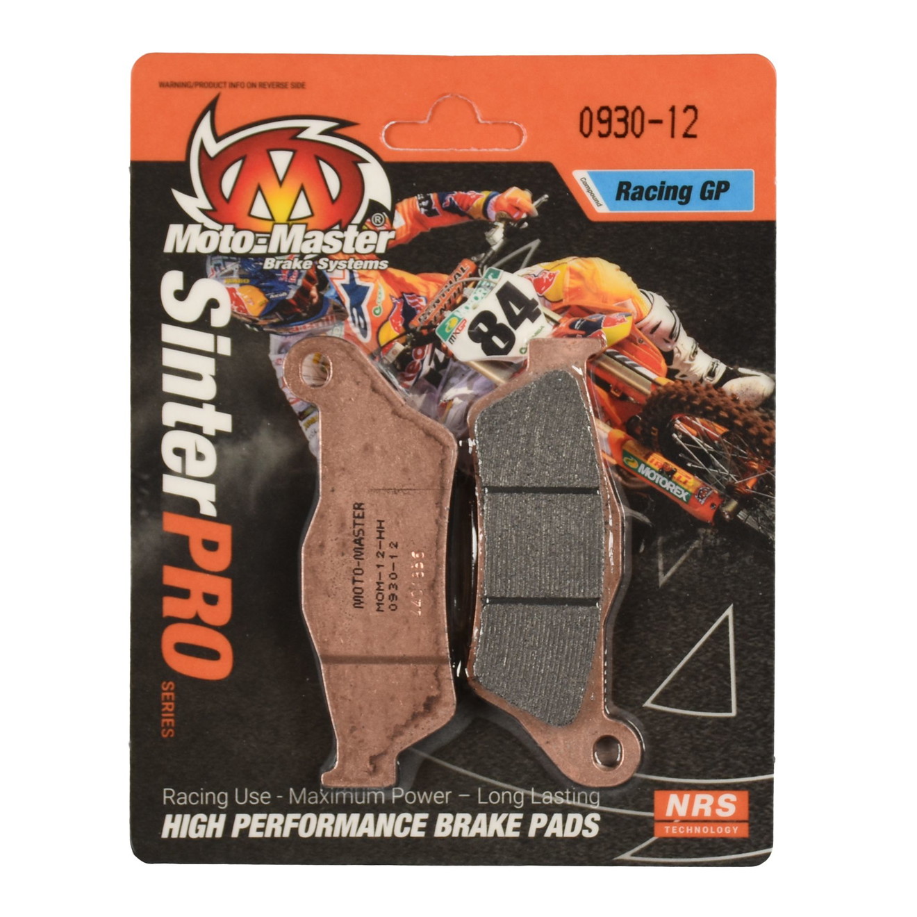 Moto-Master Bremsbelag SinterPRO Racing GP ohne ABE