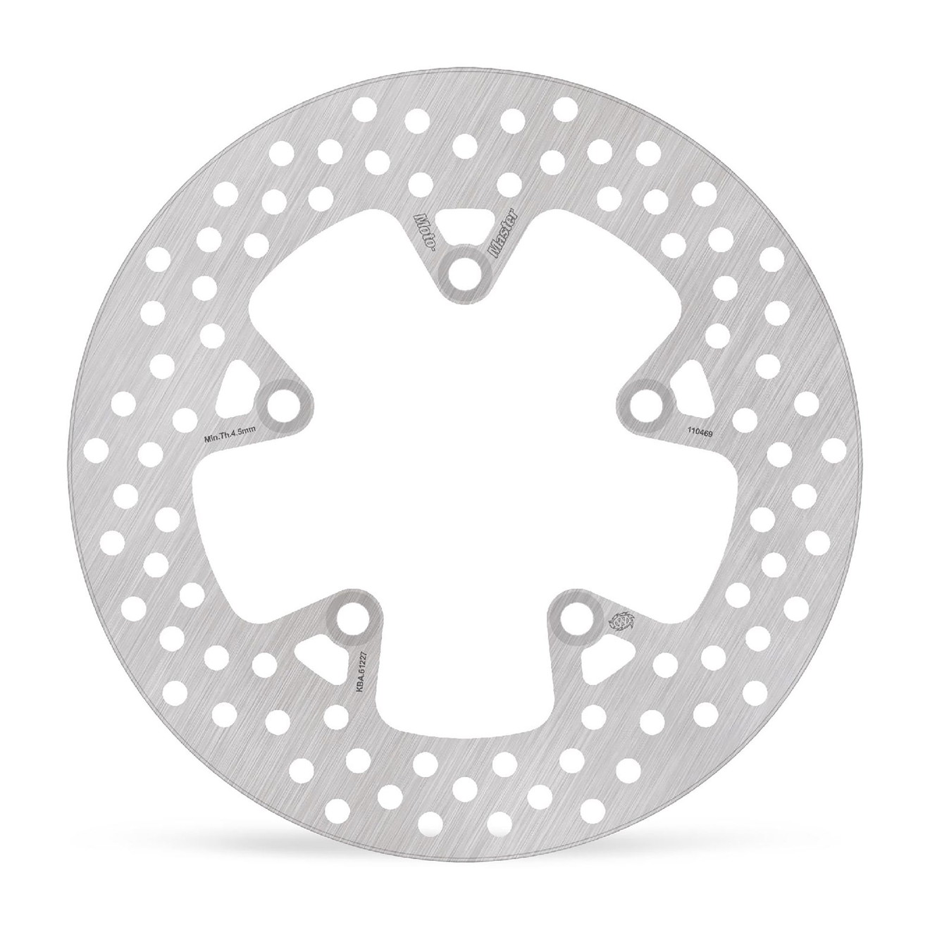 Moto-Master Bremsscheibe Halo hinten starr mit ABE