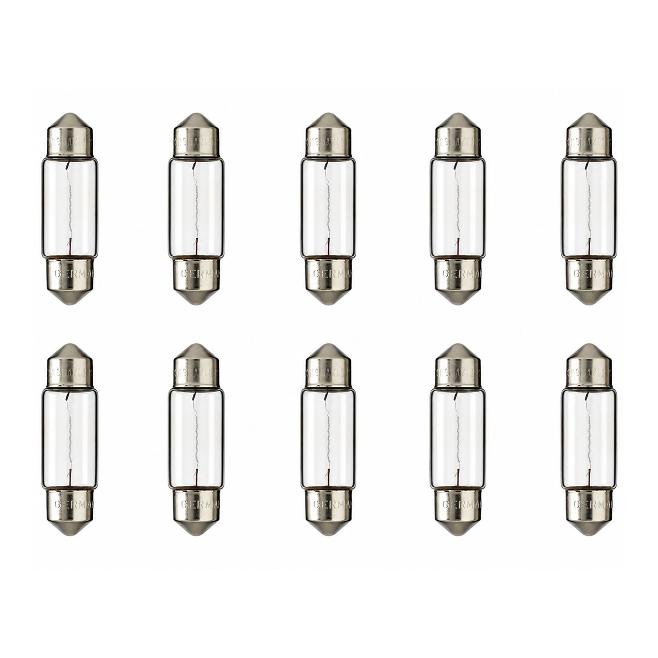 Flösser Lampen 12V 5W SV8.5 11x35 Soffitte VPE10