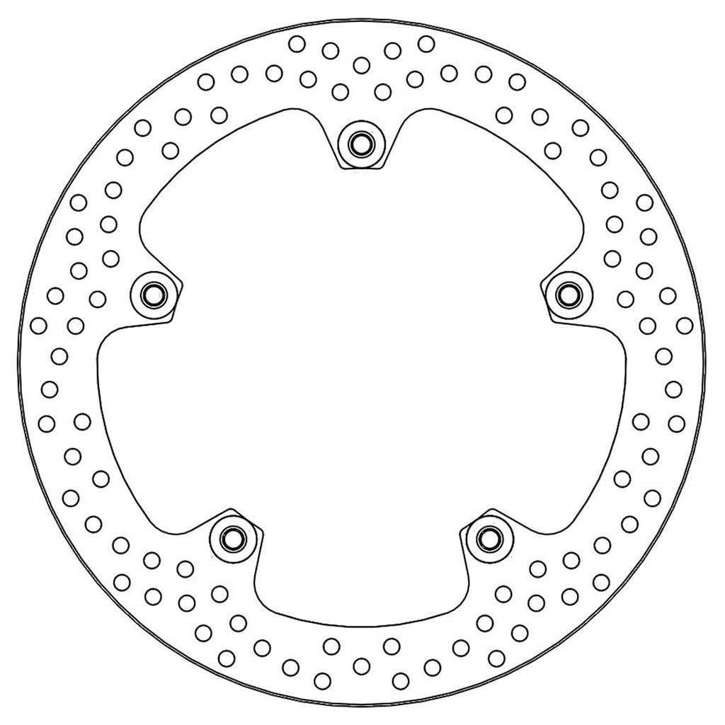 Moto-Master Bremsscheibe Halo vorn schwimmend inkl. Floater mit ABE