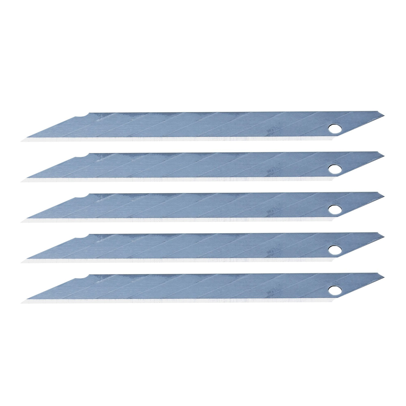 OLFA Klingen DKB 9mm 30-Grad Carbon voor PPF- / CarWrapping 5er Set