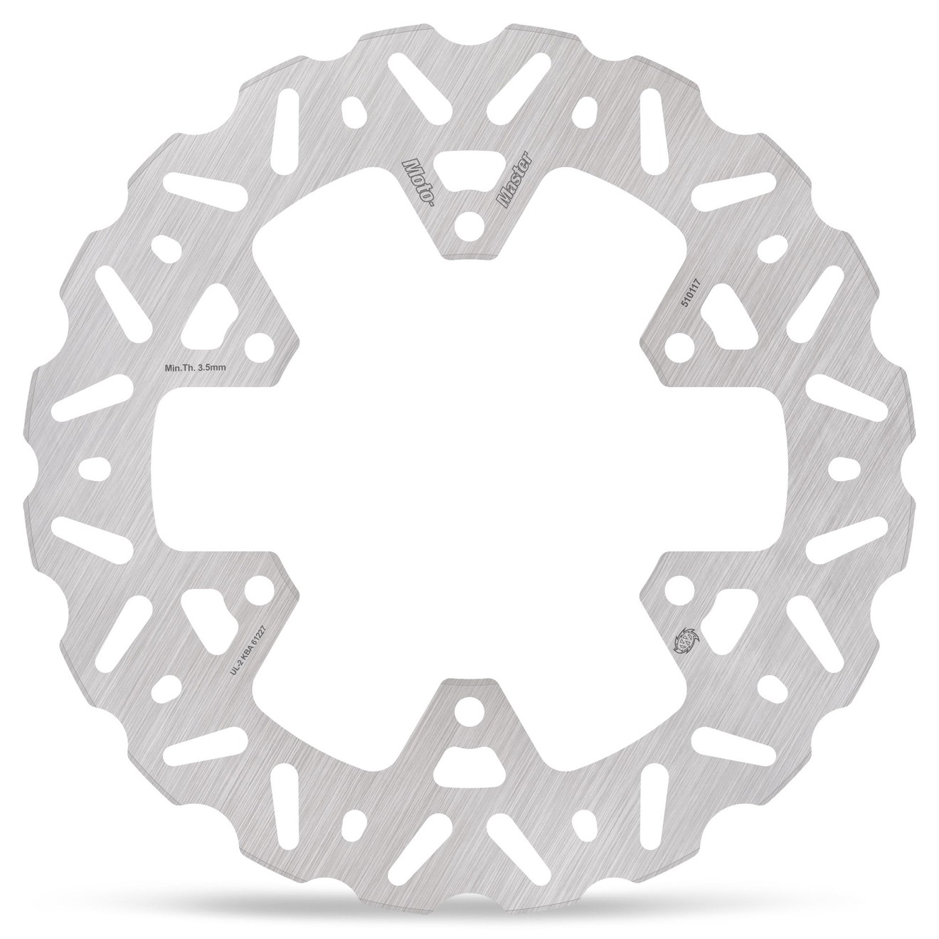Moto-Master Bremsscheibe Nitro Road hinten starr mit ABE