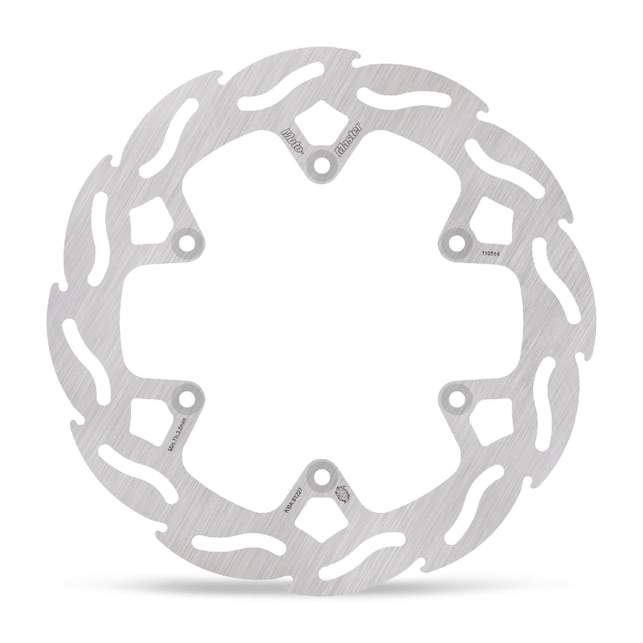 Moto-Master Bremsscheibe Flame hinten starr Factory 4,4mm mit ABE