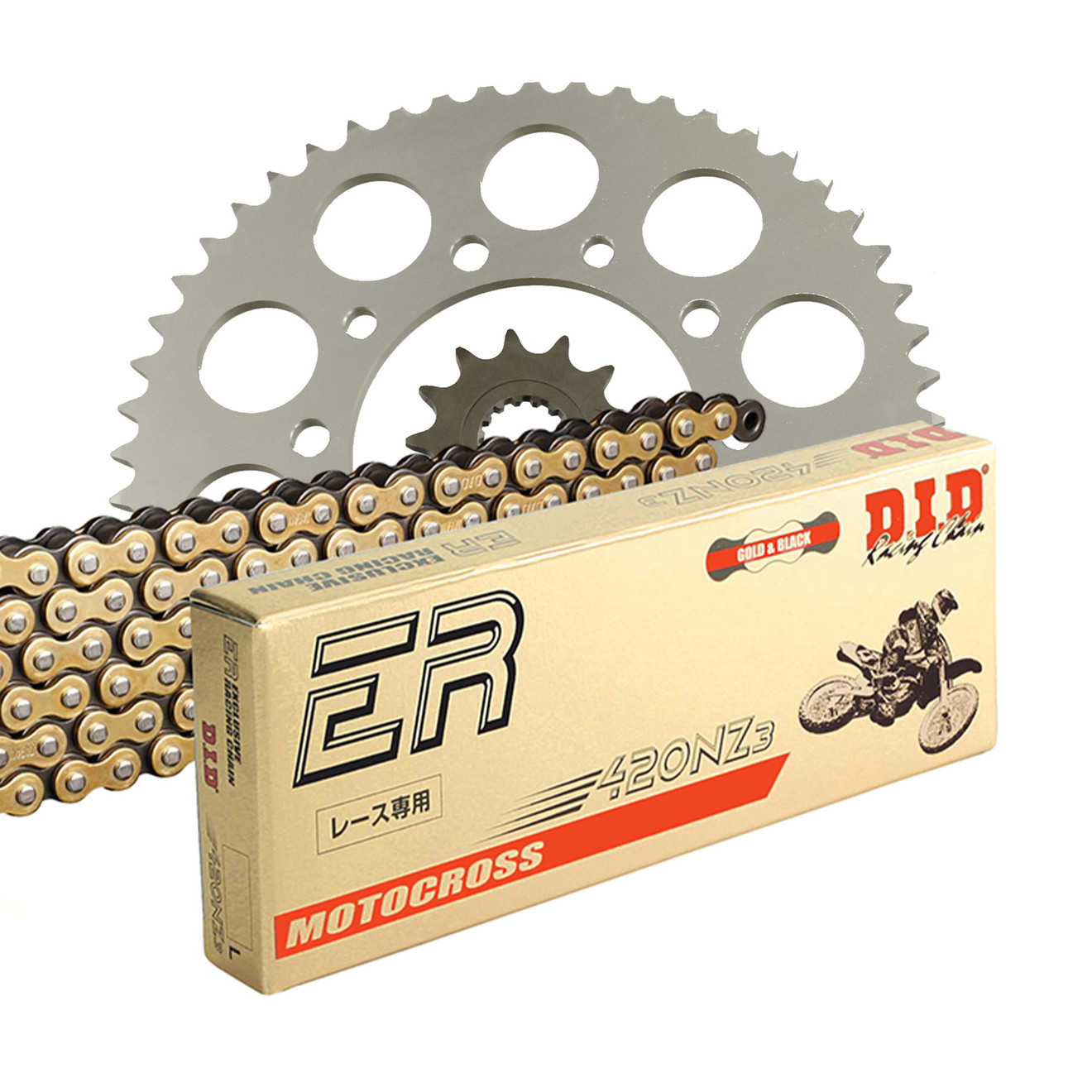 DID Kettensatz für CPI SX 50 Supercross 06-09 420 NZ3