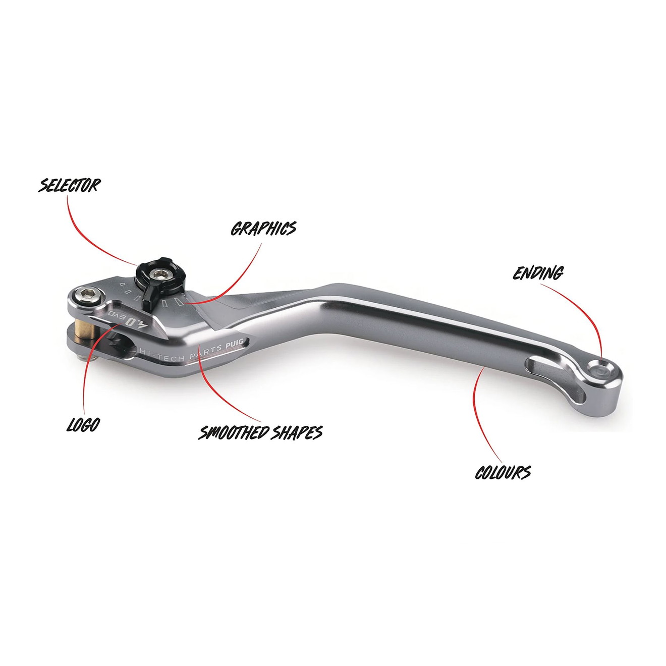 PUIG Bremshebel (für: Honda CRF 1000 L Africa Twin Adventure Sports ABS SD06 18-19 )