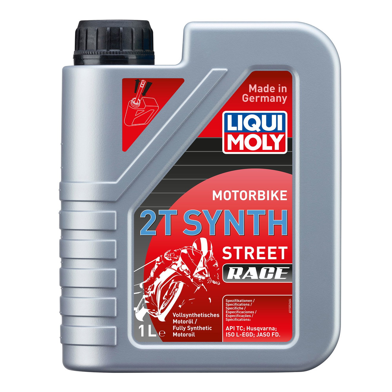 LIQUI MOLY Motoröl Motorbike 2T Synth Street Race 1l