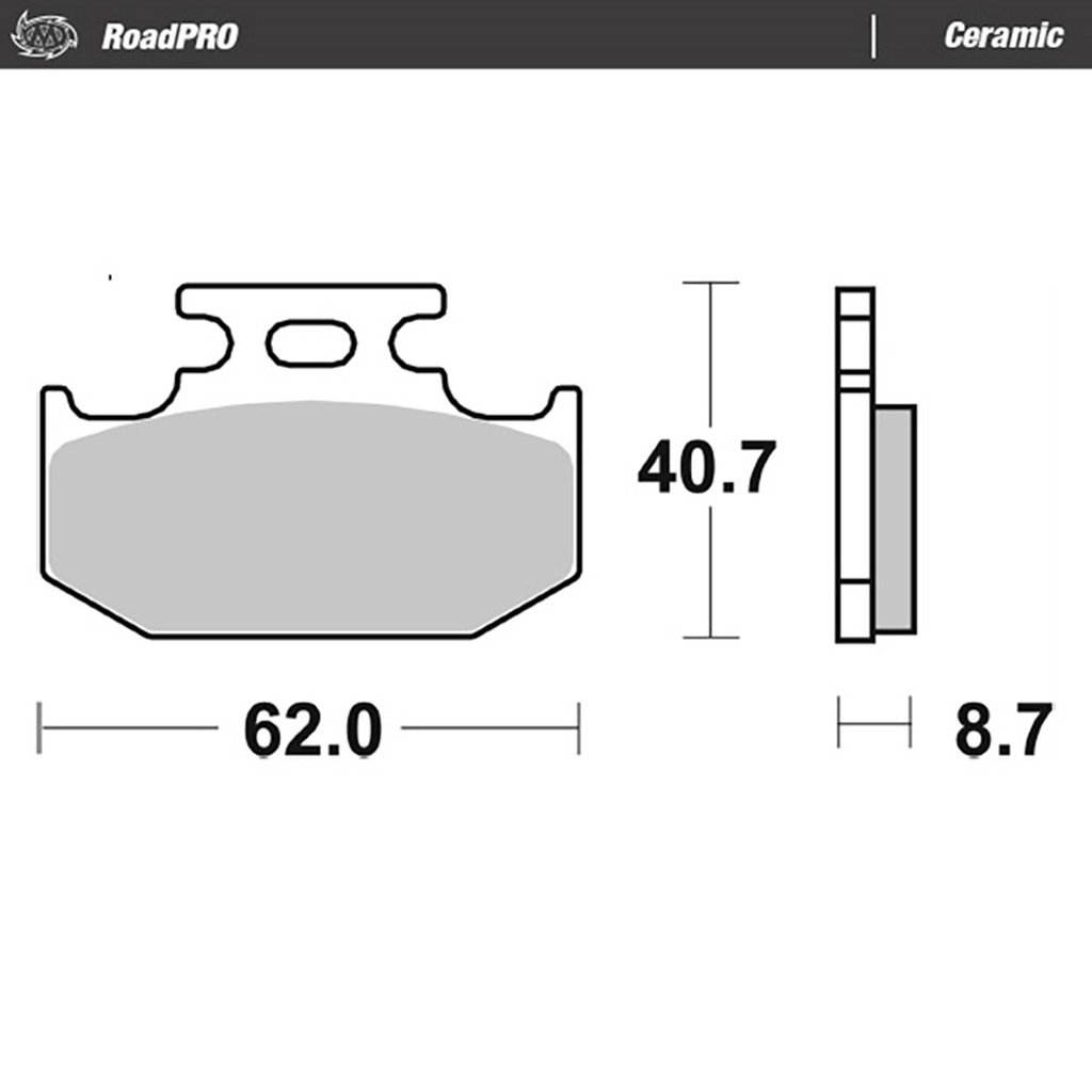 Moto-Master Bremsbelag RoadPRO Ceramic