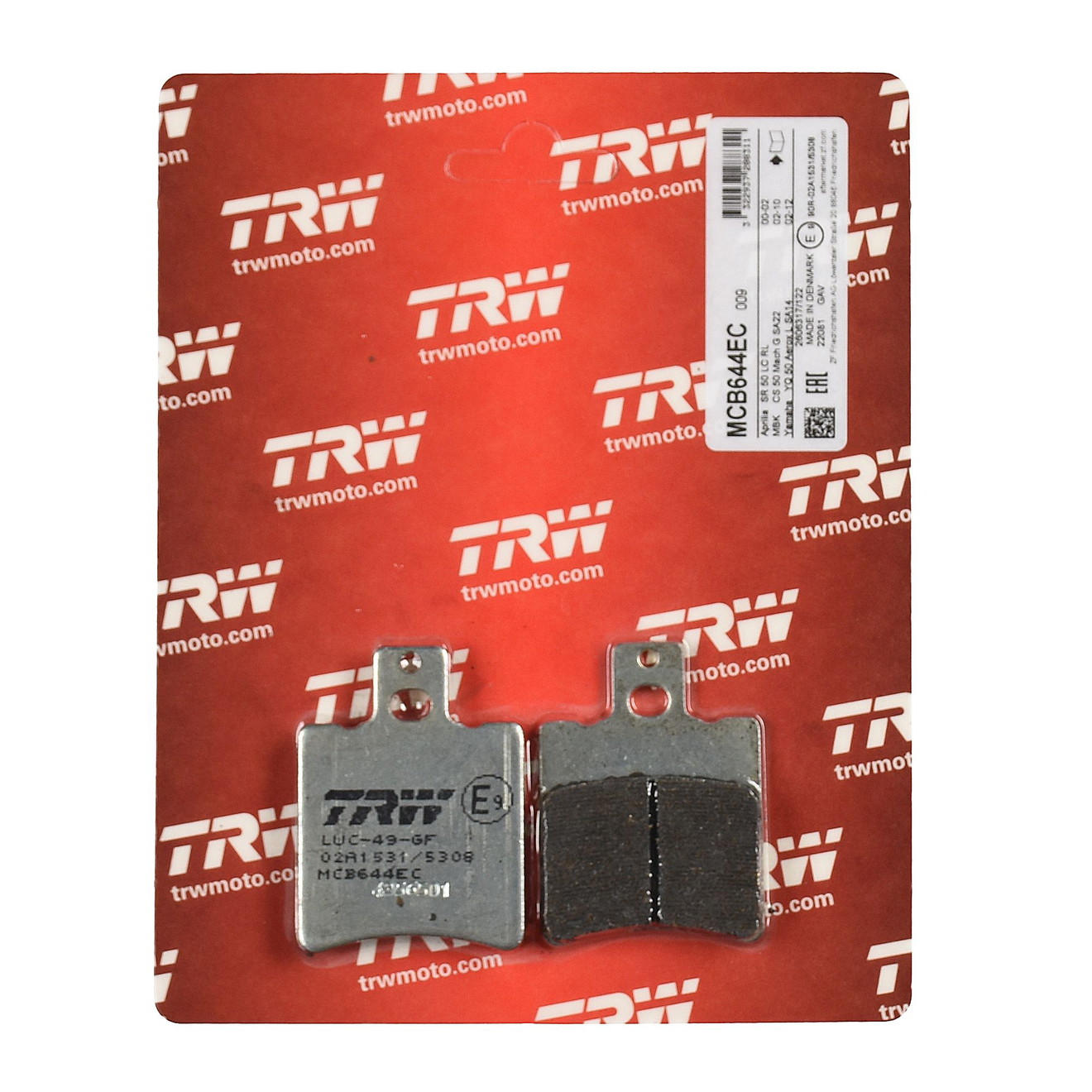 TRW Bremsbelag organisch MCB644EC