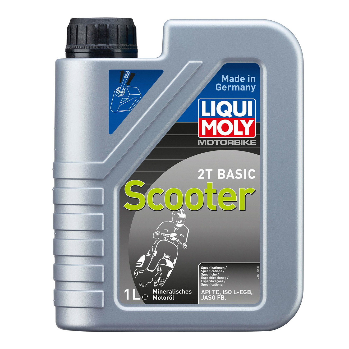 LIQUI MOLY Motoröl Motorbike 2T Basic Scooter 4l