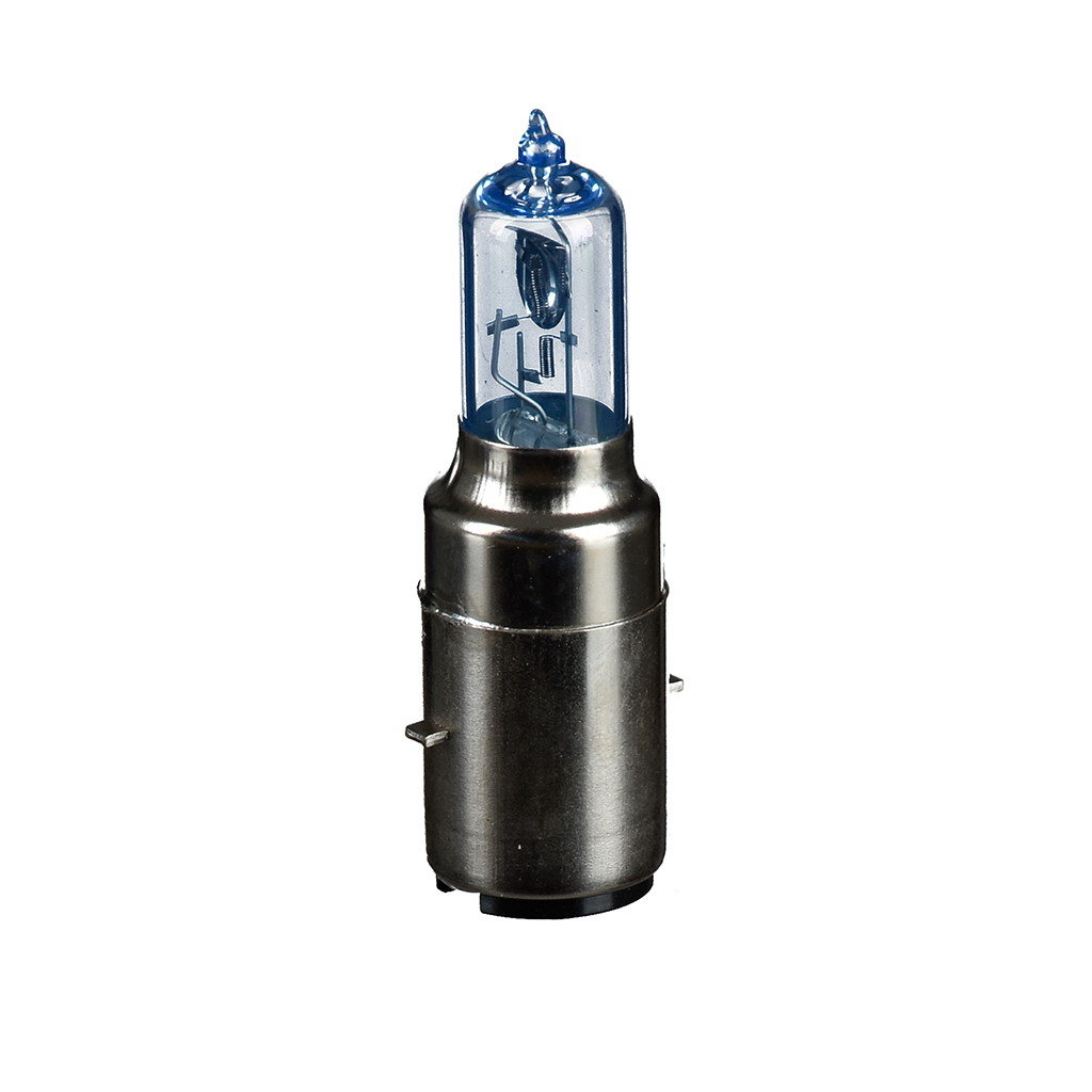 MotoLibre Lampe 12V 35/35W BA20d blau Halogen