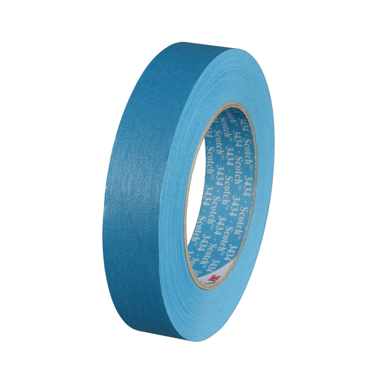 3M Afplaktape Scotch blauw 3434 24mm x 50m