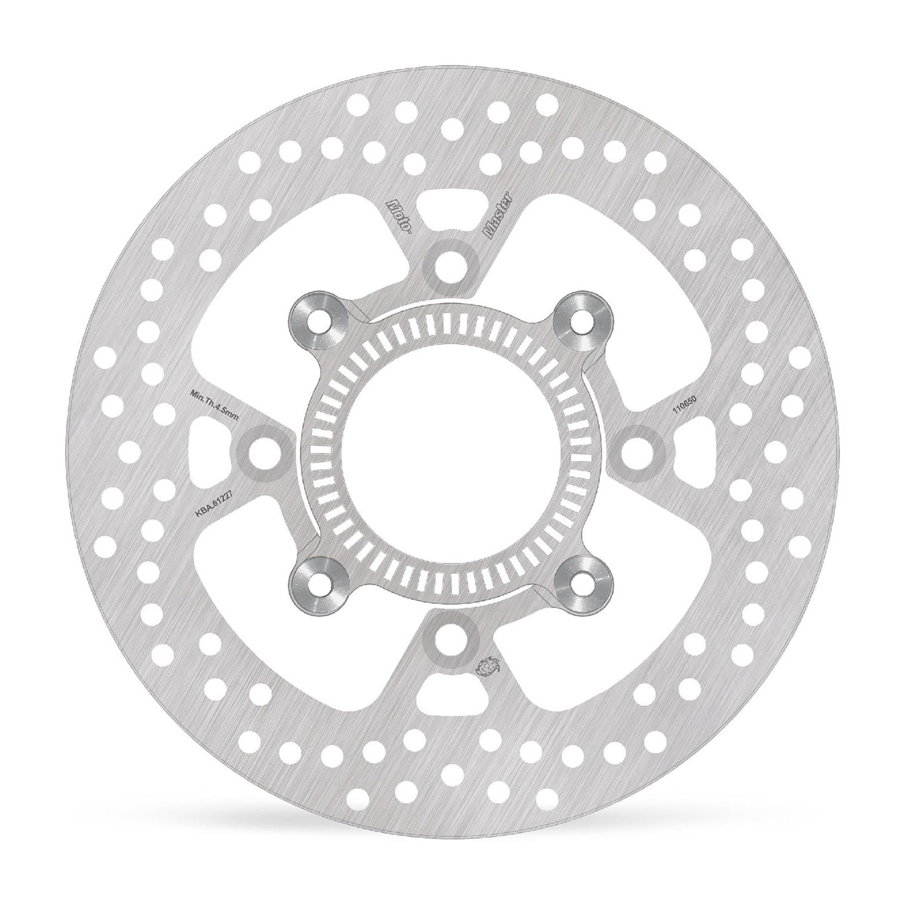 Moto-Master Bremsscheibe Halo hinten starr - inklusive ABS Ring mit ABE