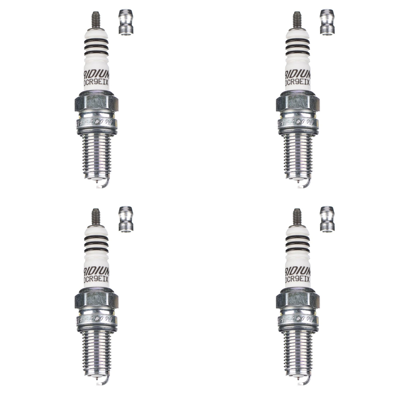 NGK Zündkerze DCR9EIX Iridium 6650 4er Set