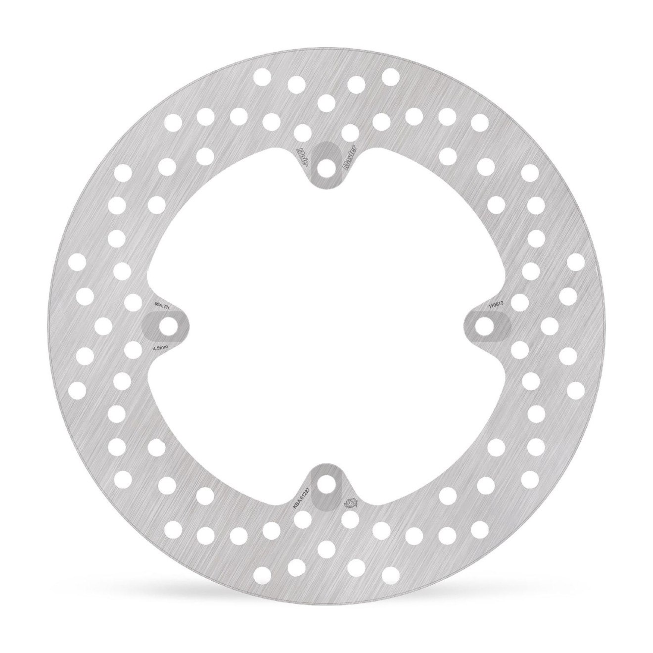 Moto-Master Bremsscheibe Halo hinten starr mit ABE
