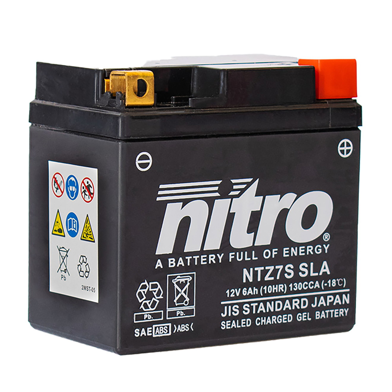 Nitro Batterie 12V 6AH YTZ7S Gel
