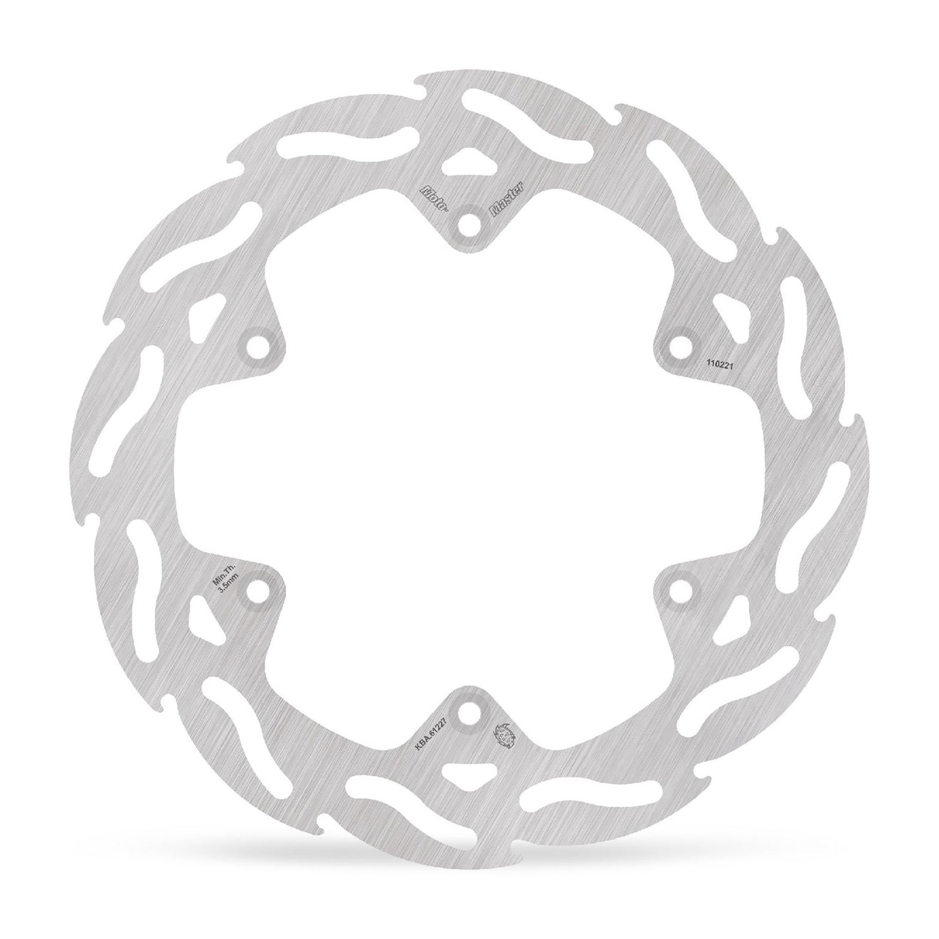 Moto-Master Bremsscheibe Flame hinten starr mit ABE