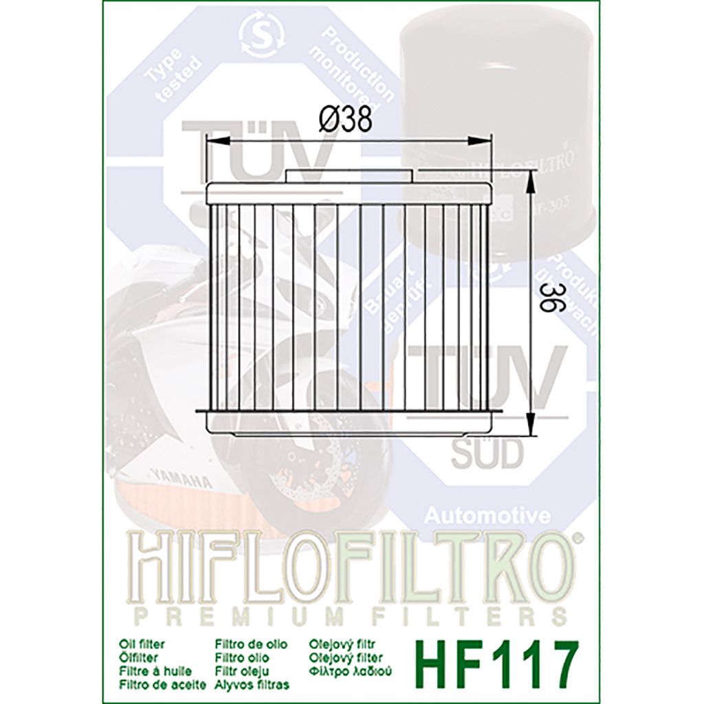 Hiflo Ölfilter Filter f. DCT Getriebe