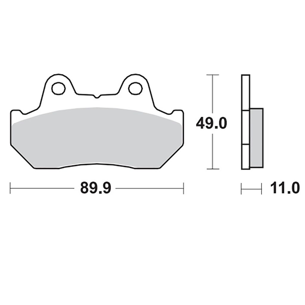 Moto-Master Bremsbelag RoadPRO Ceramic