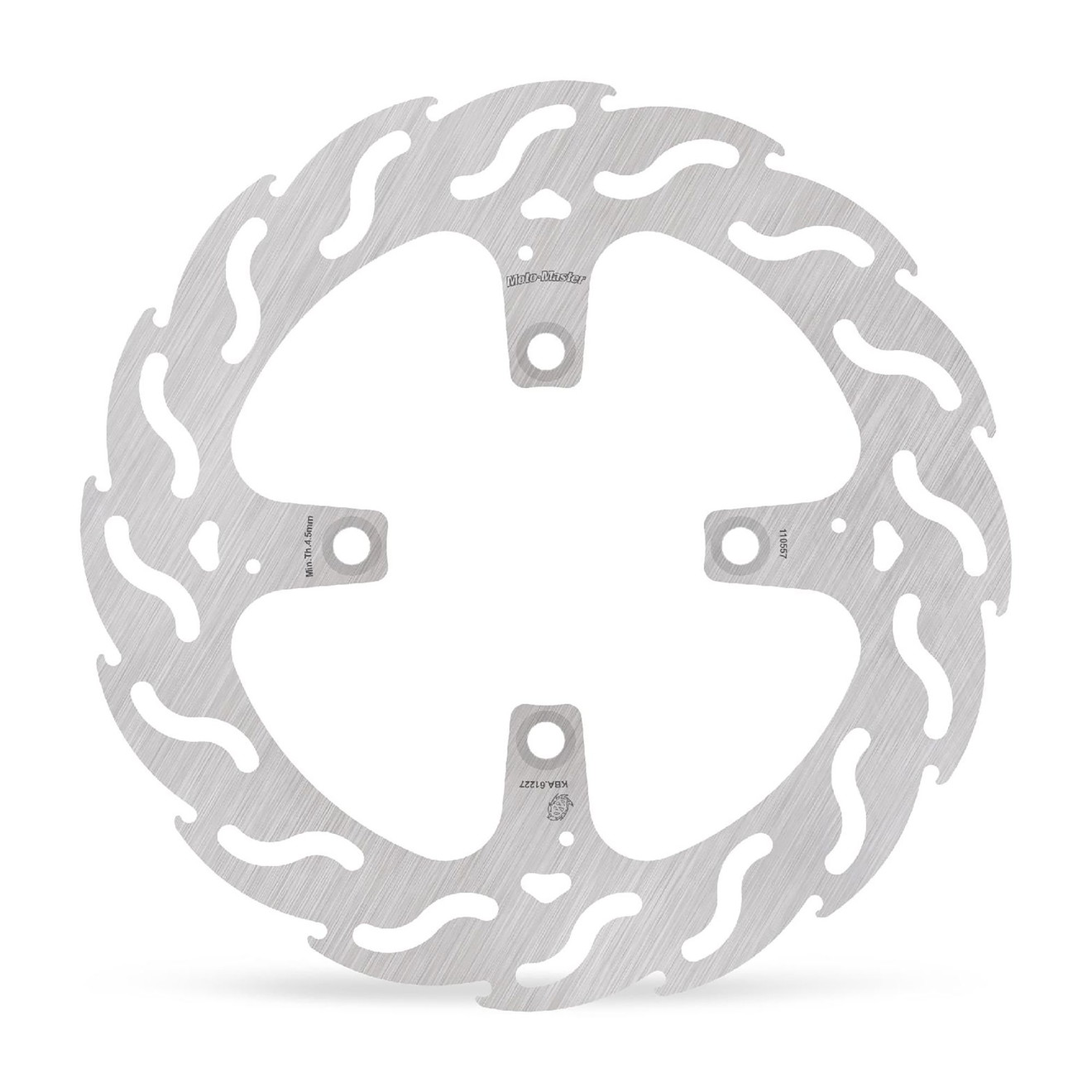 Moto-Master Bremsscheibe Flame hinten starr mit ABE