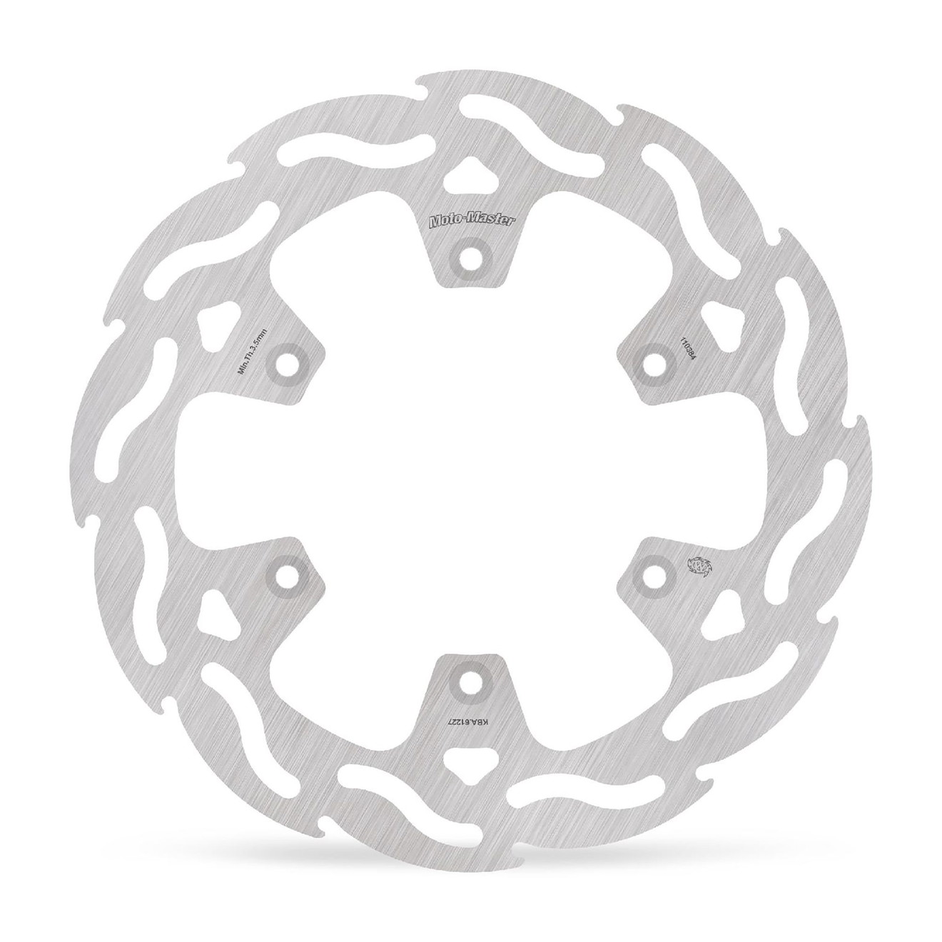 Moto-Master Bremsscheibe Flame hinten starr mit ABE