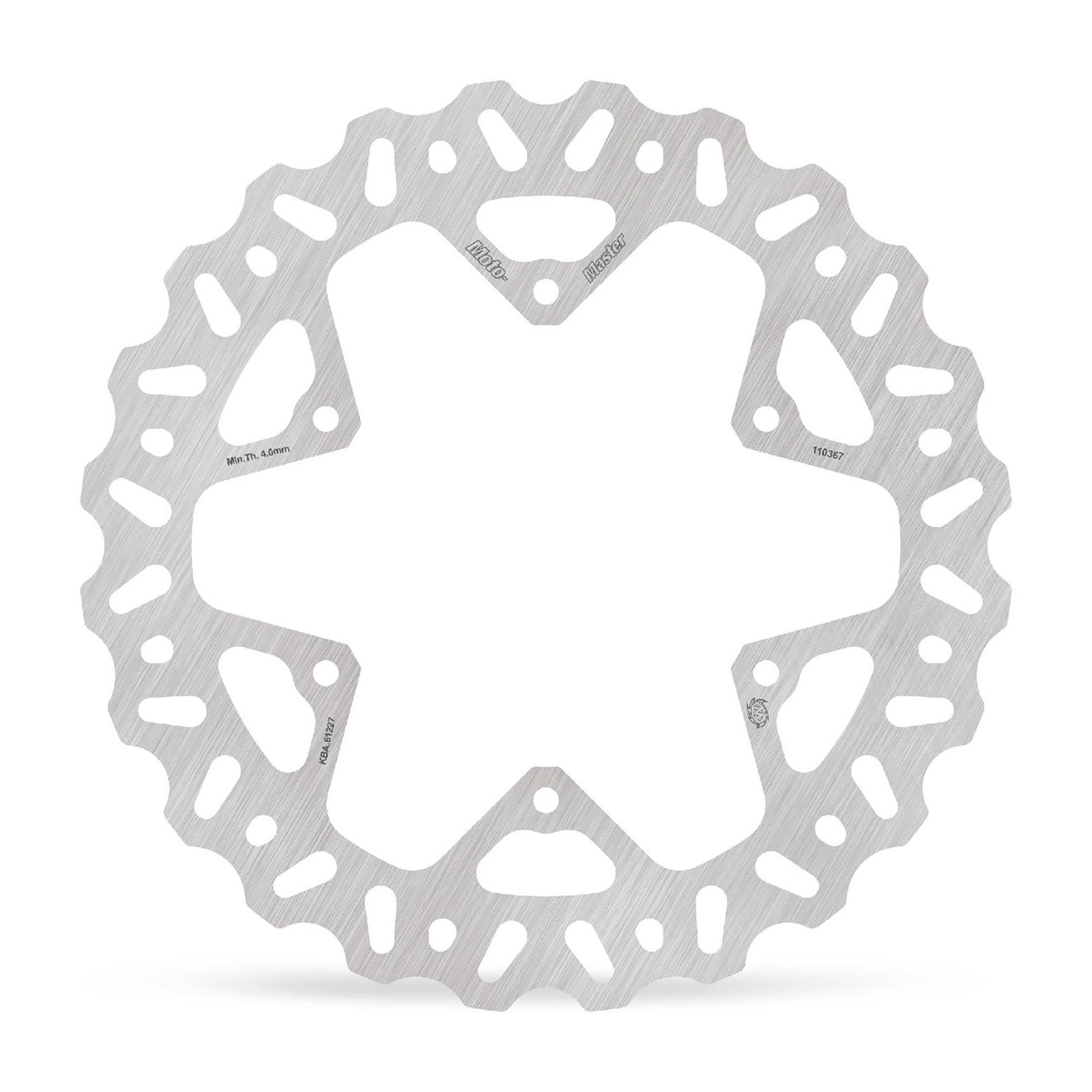 Moto-Master Bremsscheibe Nitro hinten starr mit ABE