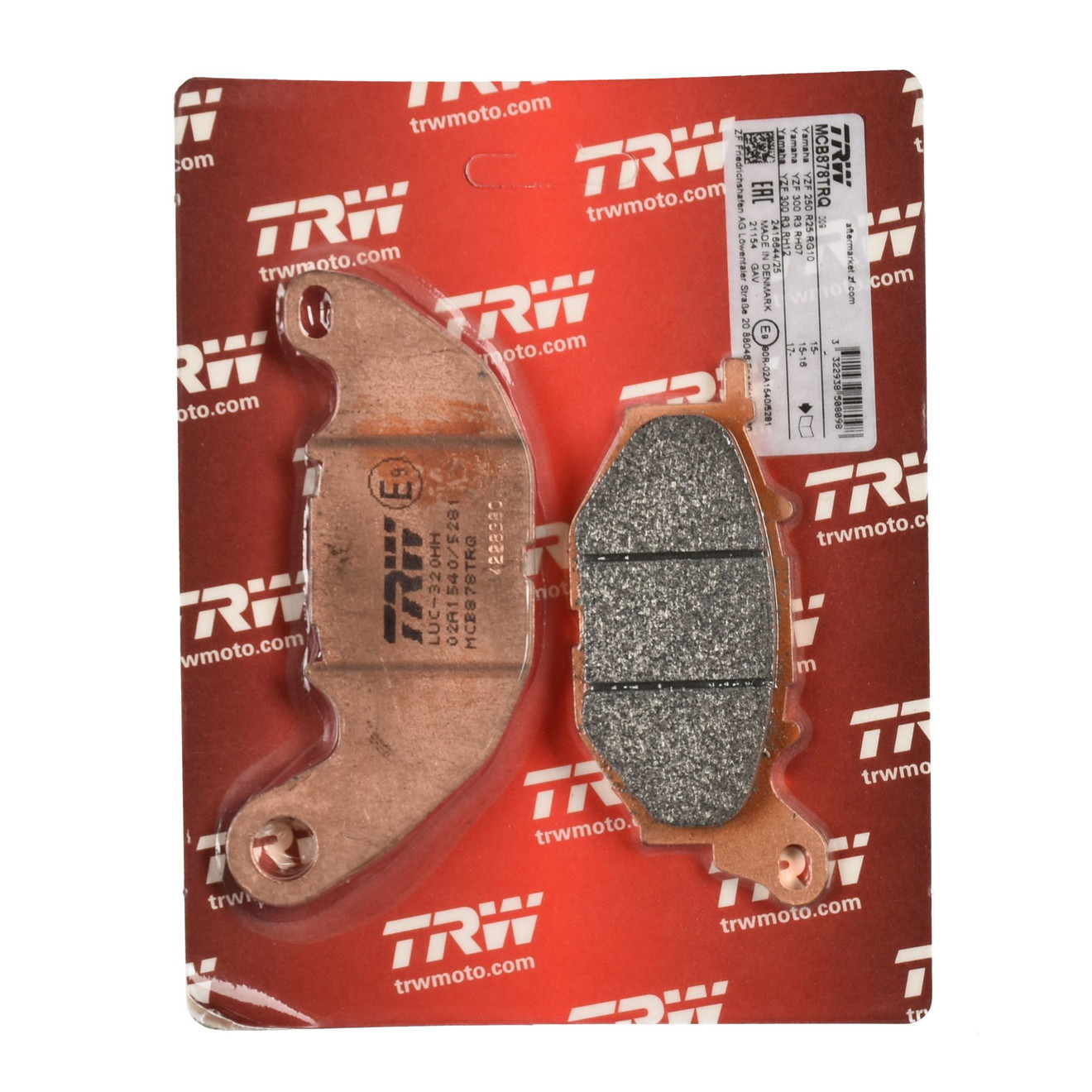 TRW Bremsbelag Sinter Racing ABE