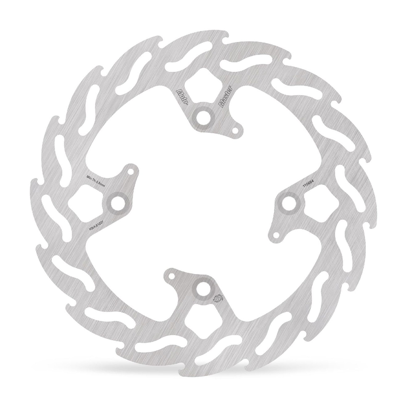 Moto-Master Bremsscheibe Flame hinten starr mit ABE
