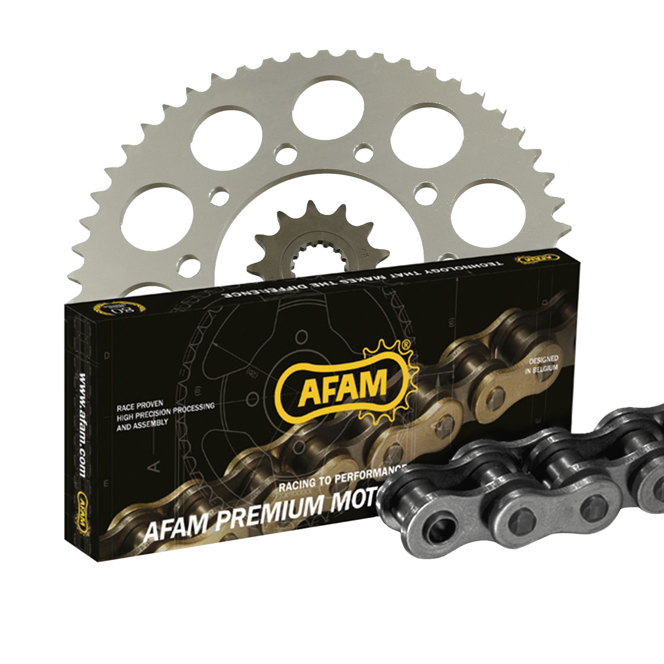AFAM Kettensatz für Royal Enfield Bullet 500 EFI ABS 17-20 530 XMR3