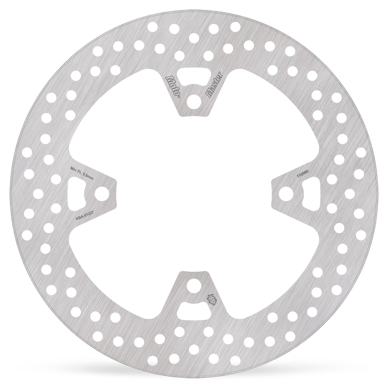 Moto-Master Bremsscheibe Halo hinten starr mit ABE