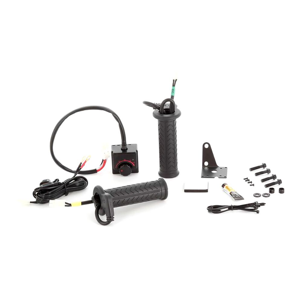 VParts Heizgriffe Motorrad 22,2 mm Lenker 4-stufig Länge 126 mm