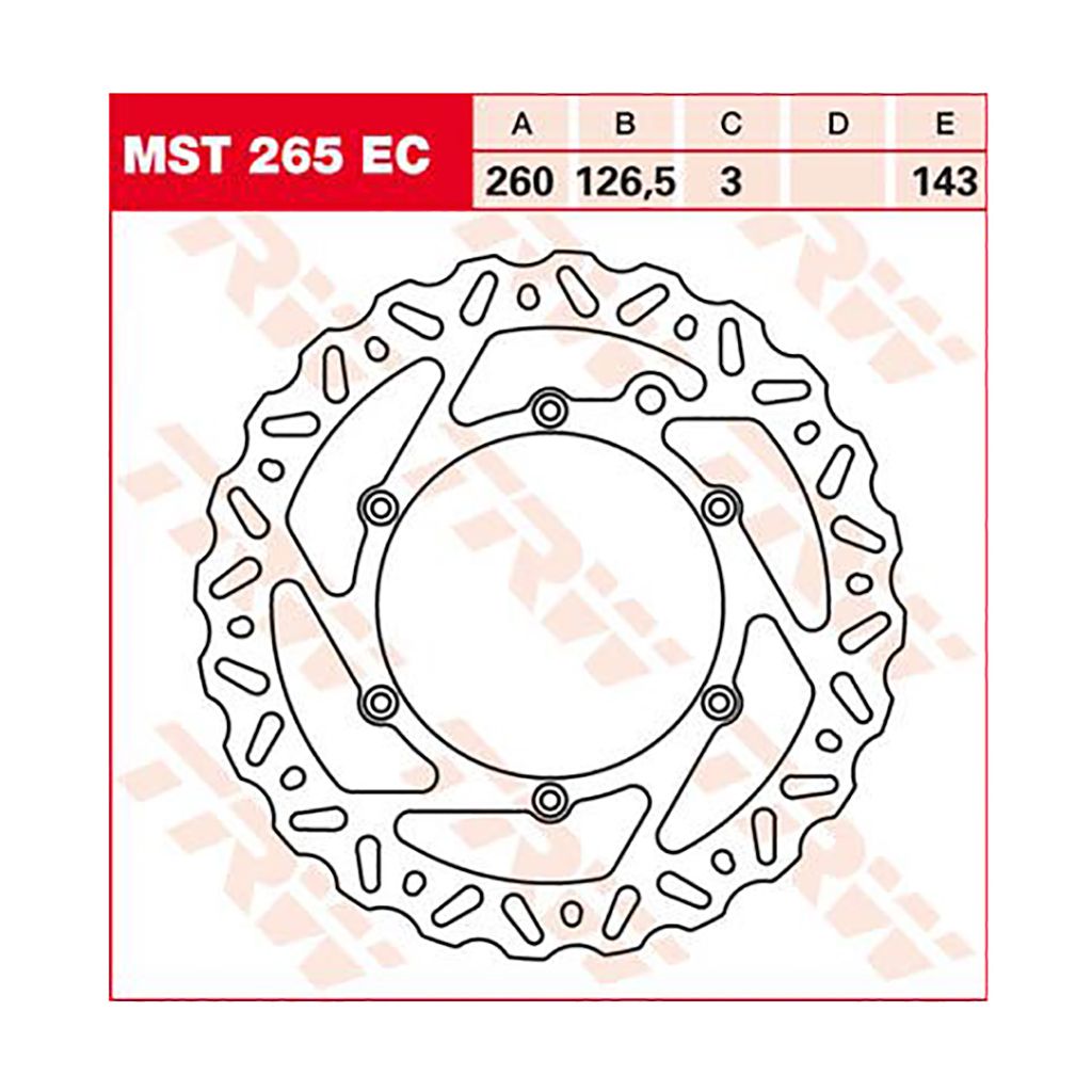 TRW Bremsscheibe Eco Offroad