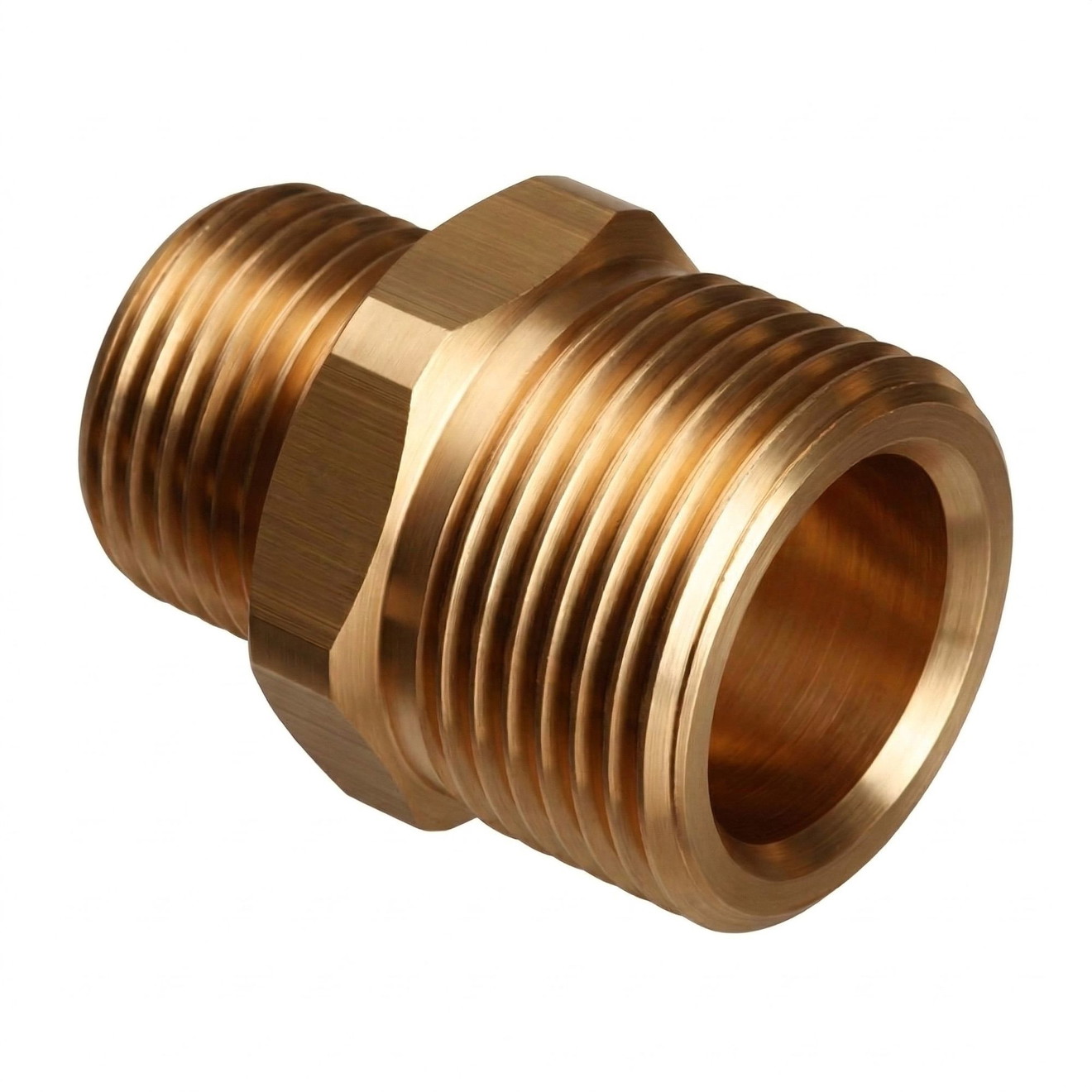 DP Pro 3/8in Connector M22 M messing voor hogedrukreinigers