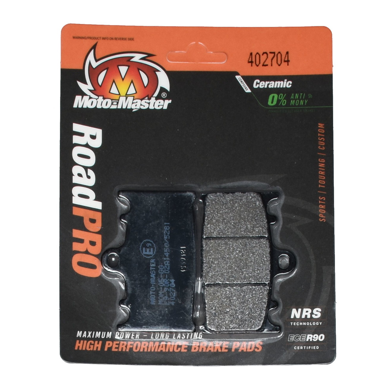 Moto-Master Bremsbelag RoadPRO Ceramic