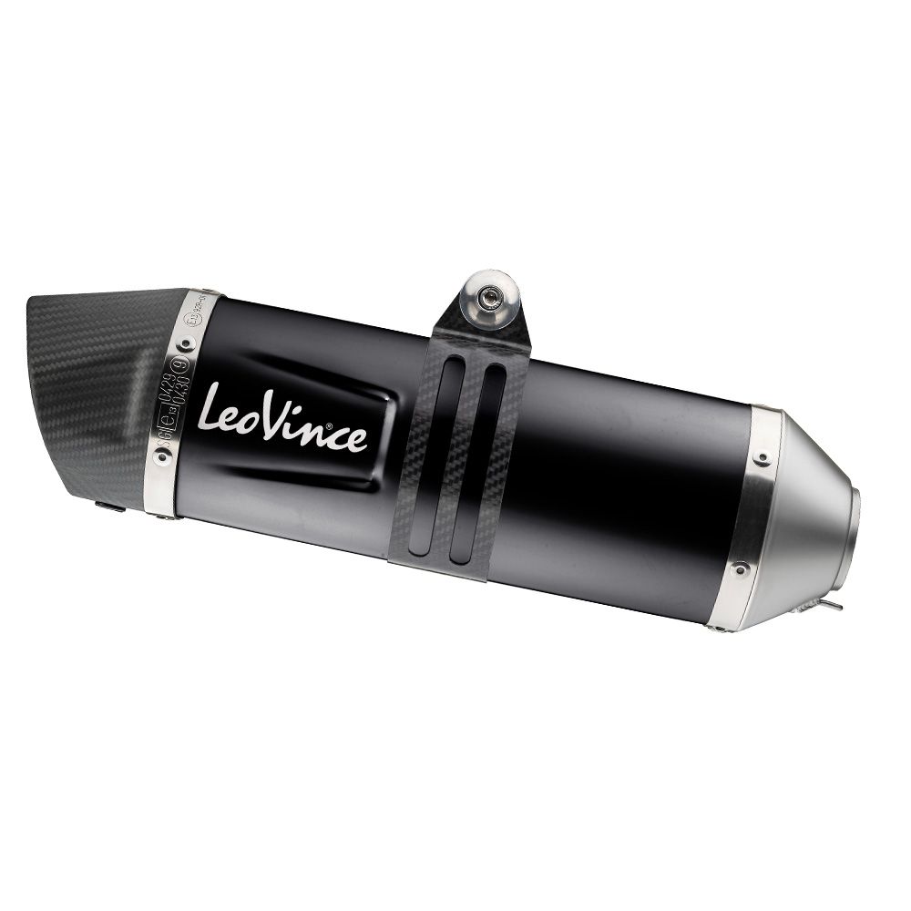 LeoVince Auspuff LV One Evo Slip-On schwarz