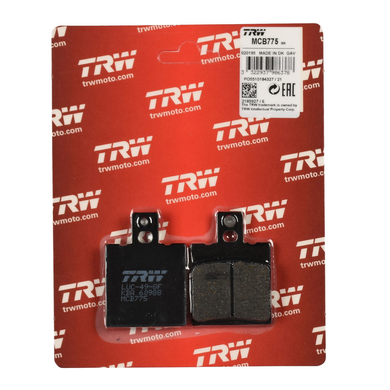 TRW Bremsbelag organisch