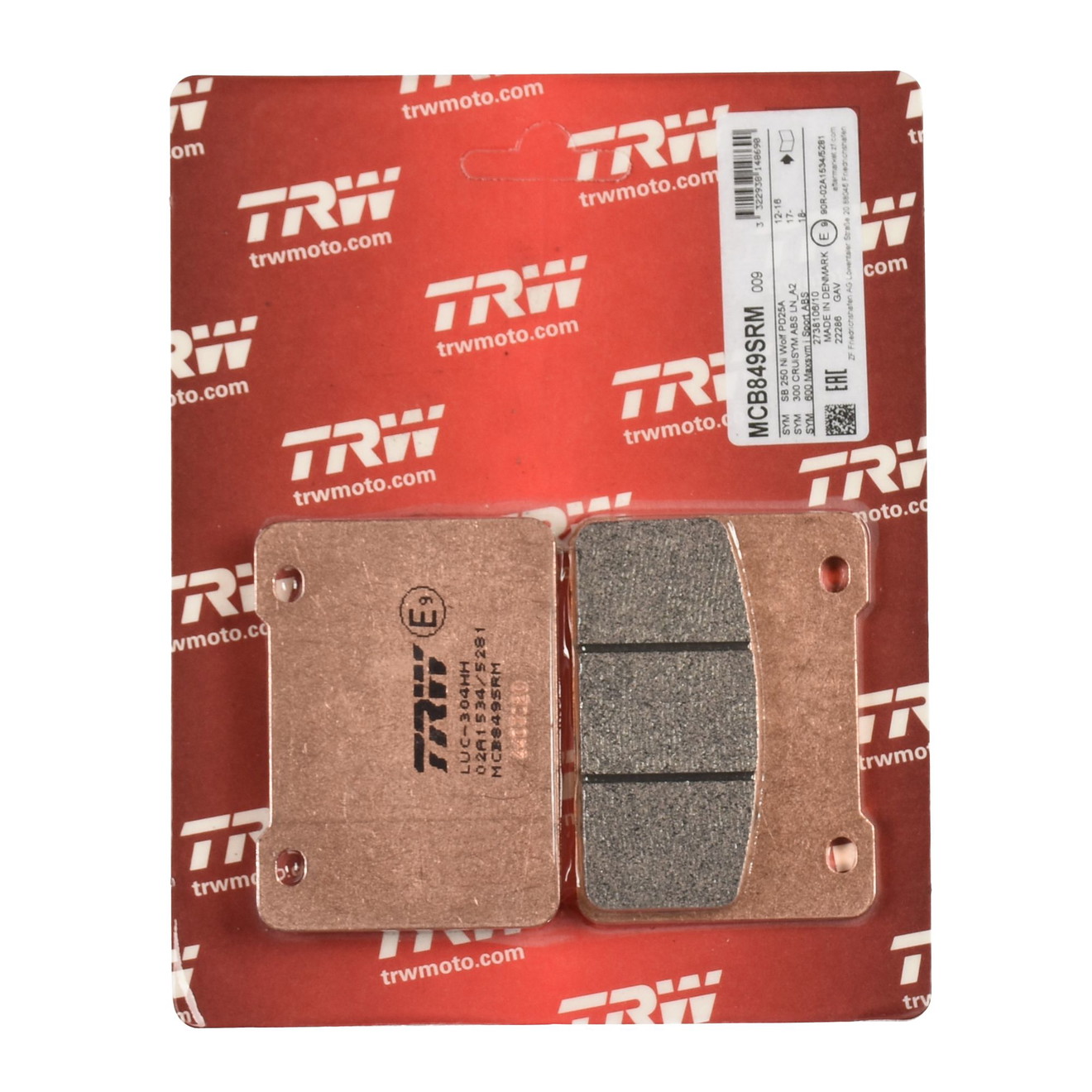 TRW Bremsbelag Sinter