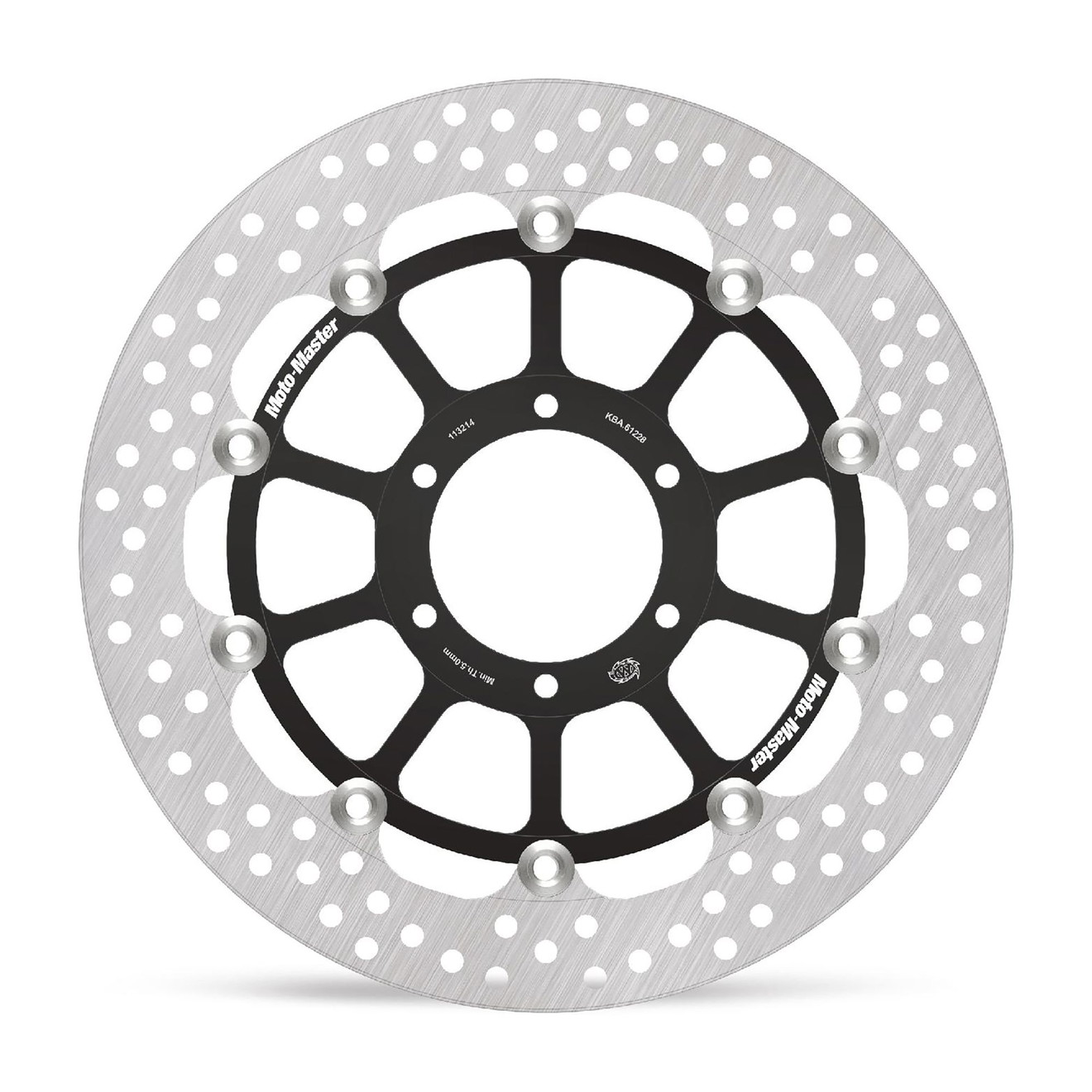 Moto-Master Bremsscheibe Halo vorn schwimmend Racing Halo - 5,5mm nur f. Sonderrad HP und M