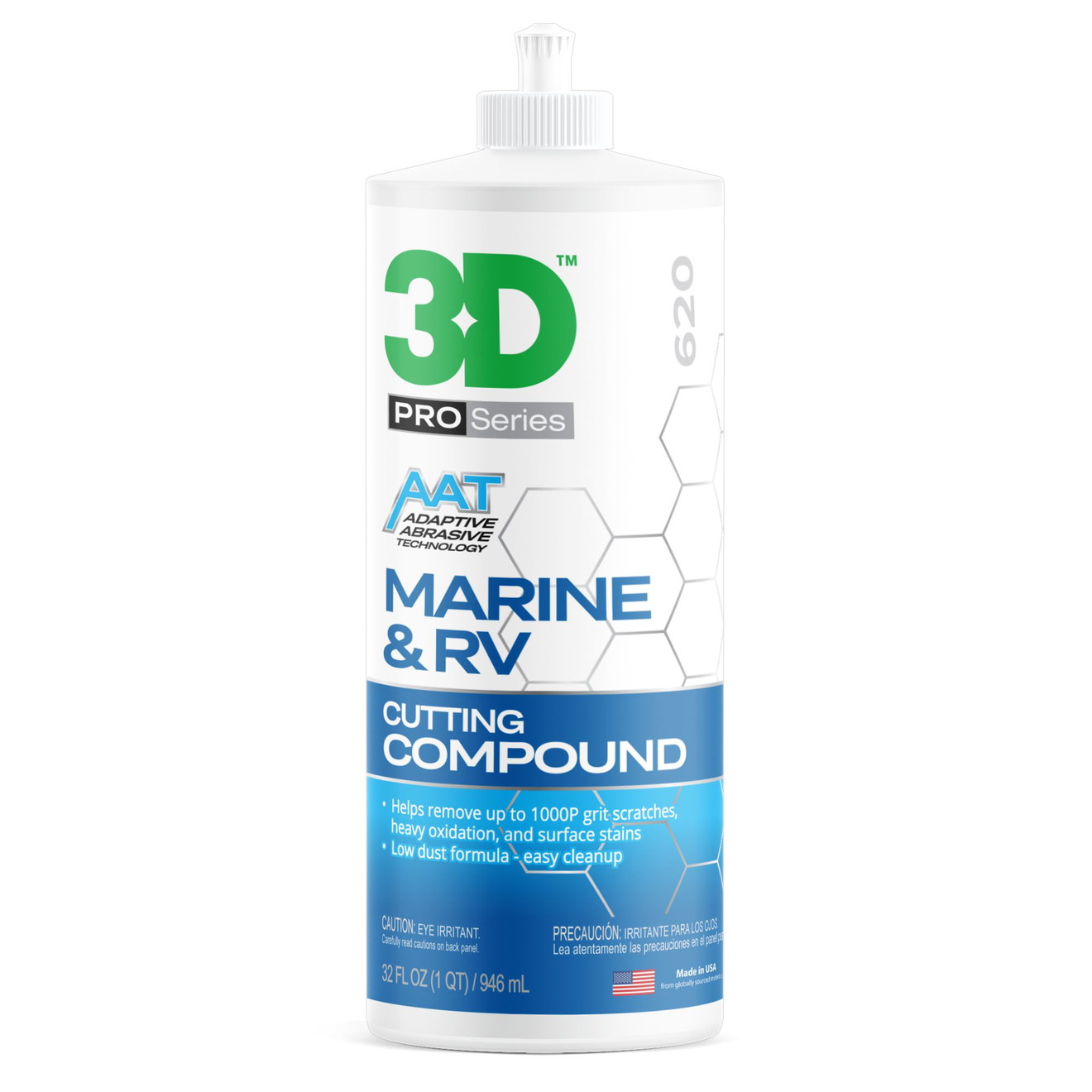 3D AAT 620 Lackpolitur Marine & RV Cutting Compound 946ml