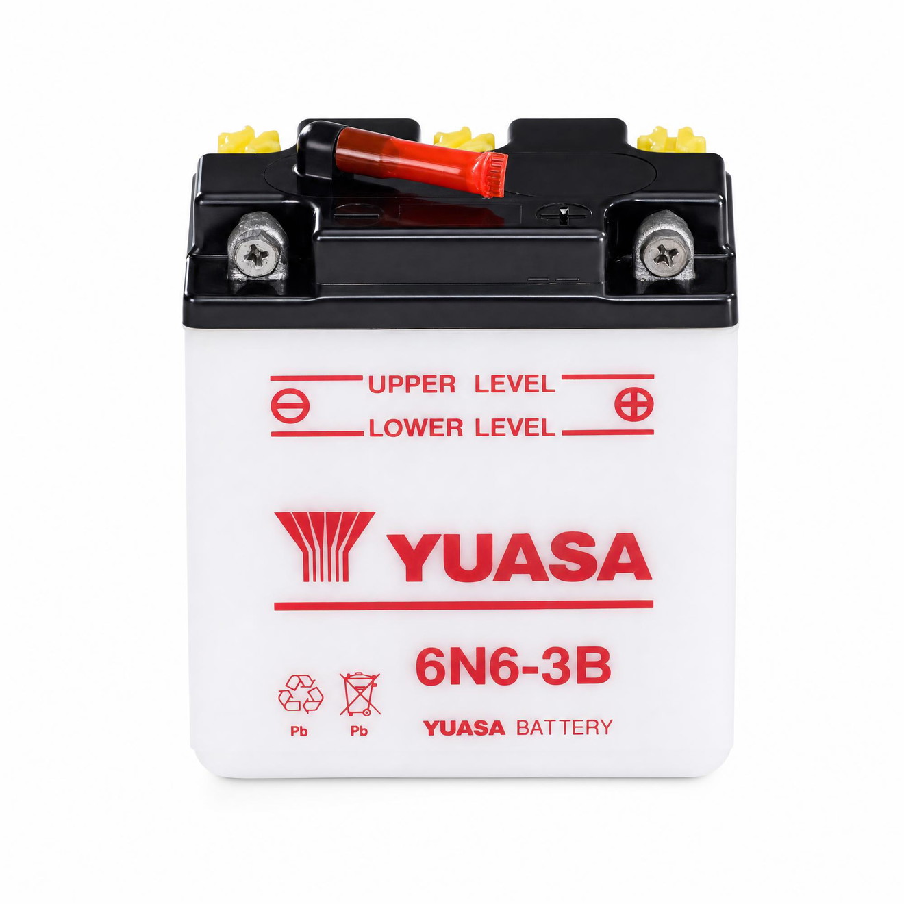 Yuasa Batterie 6V 6AH 6N6-3B Blei-Säure 00611 ohne Säurepack