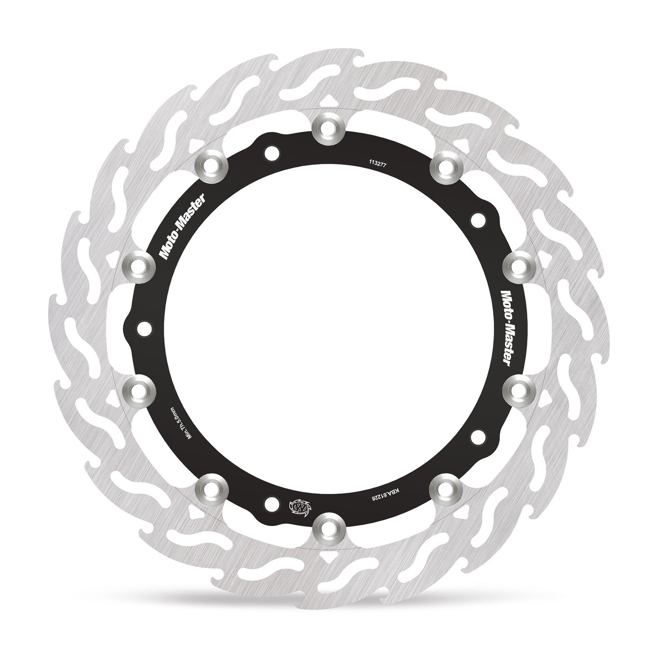 Moto-Master Bremsscheibe Racing Flame vorne links schwimmend 5,5mm