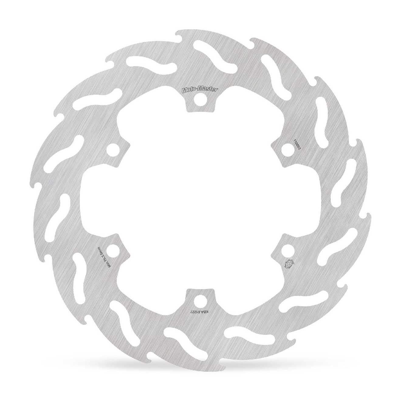 Moto-Master Bremsscheibe Flame hinten starr mit ABE