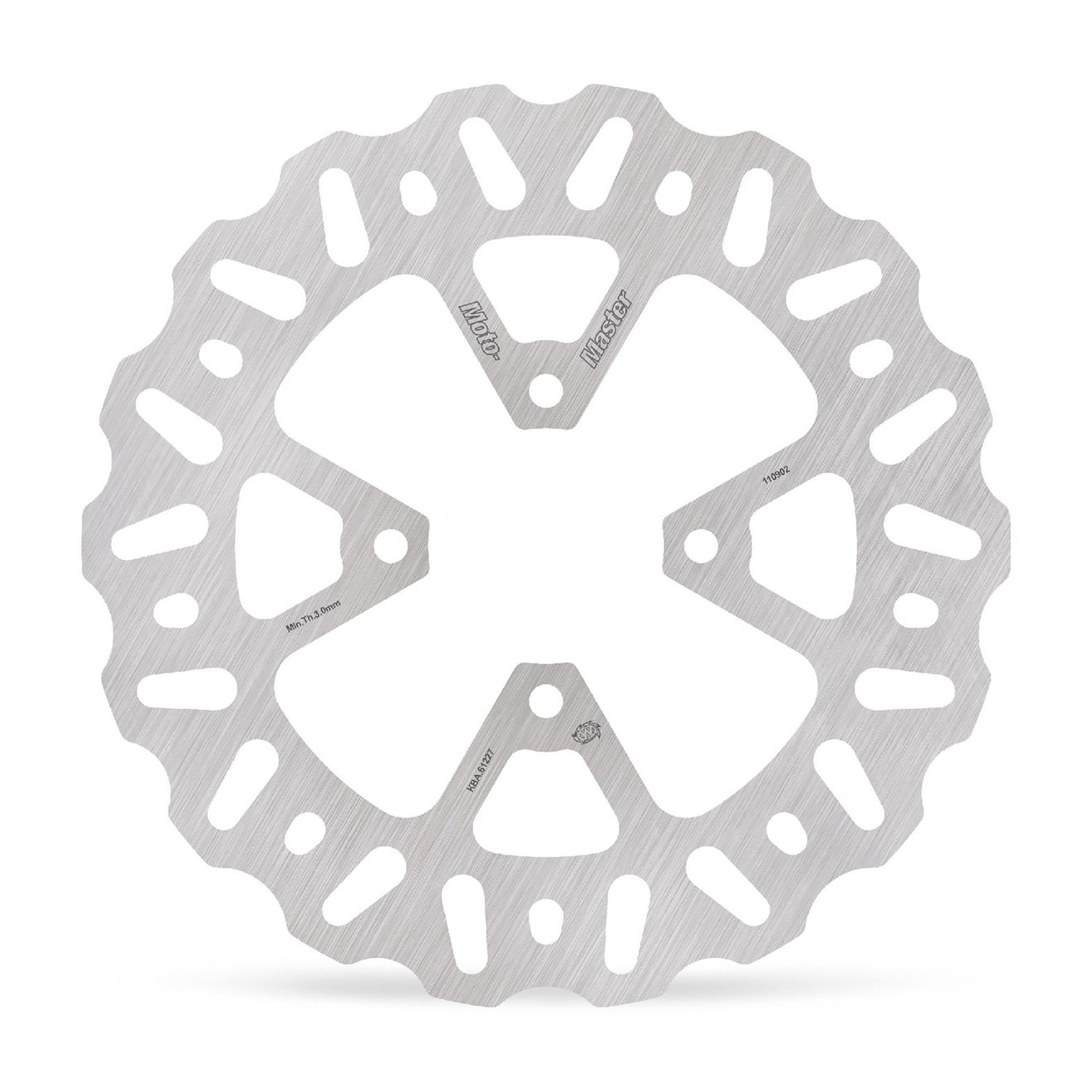 Moto-Master Bremsscheibe Nitro hinten starr