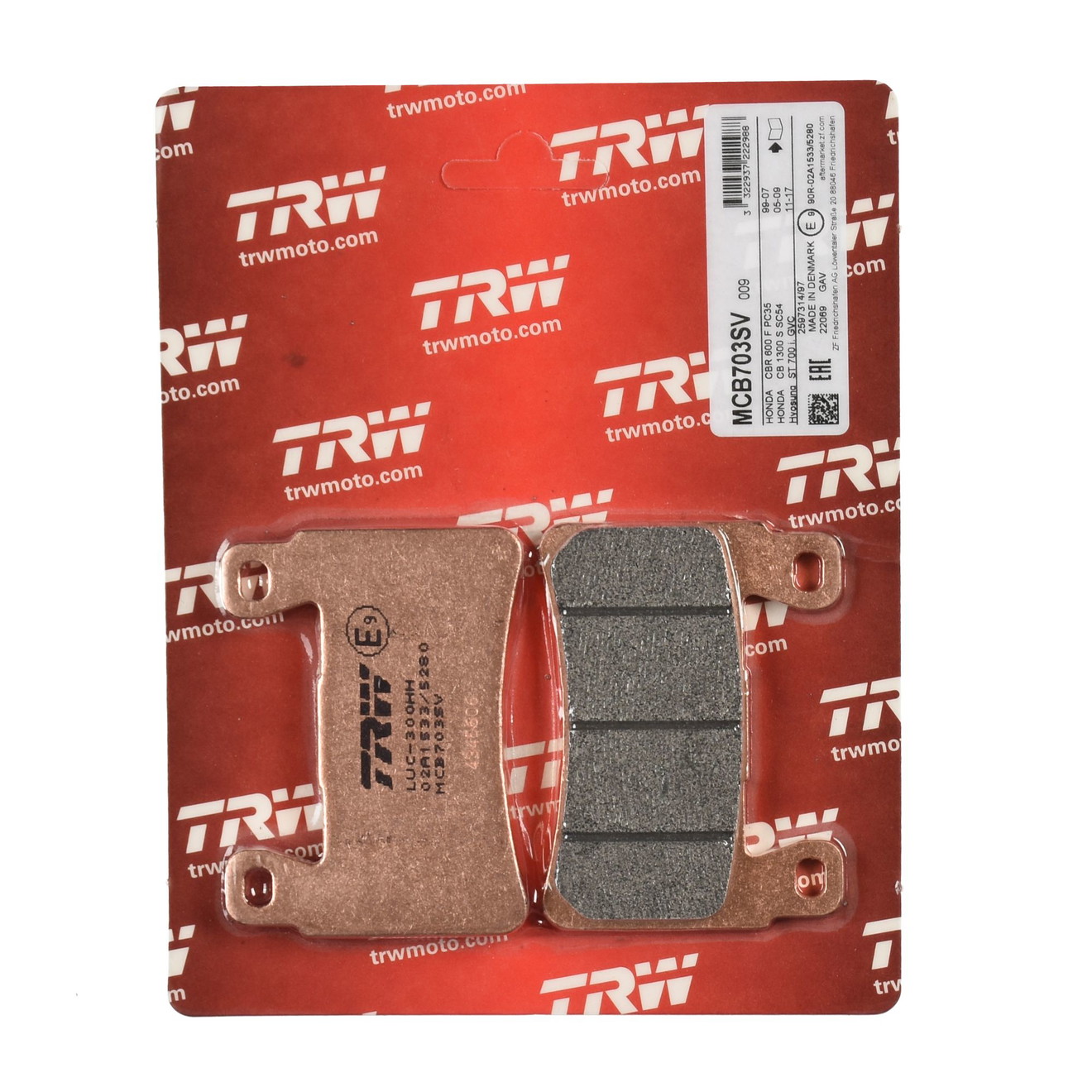 TRW Bremsbelag Sinter Street