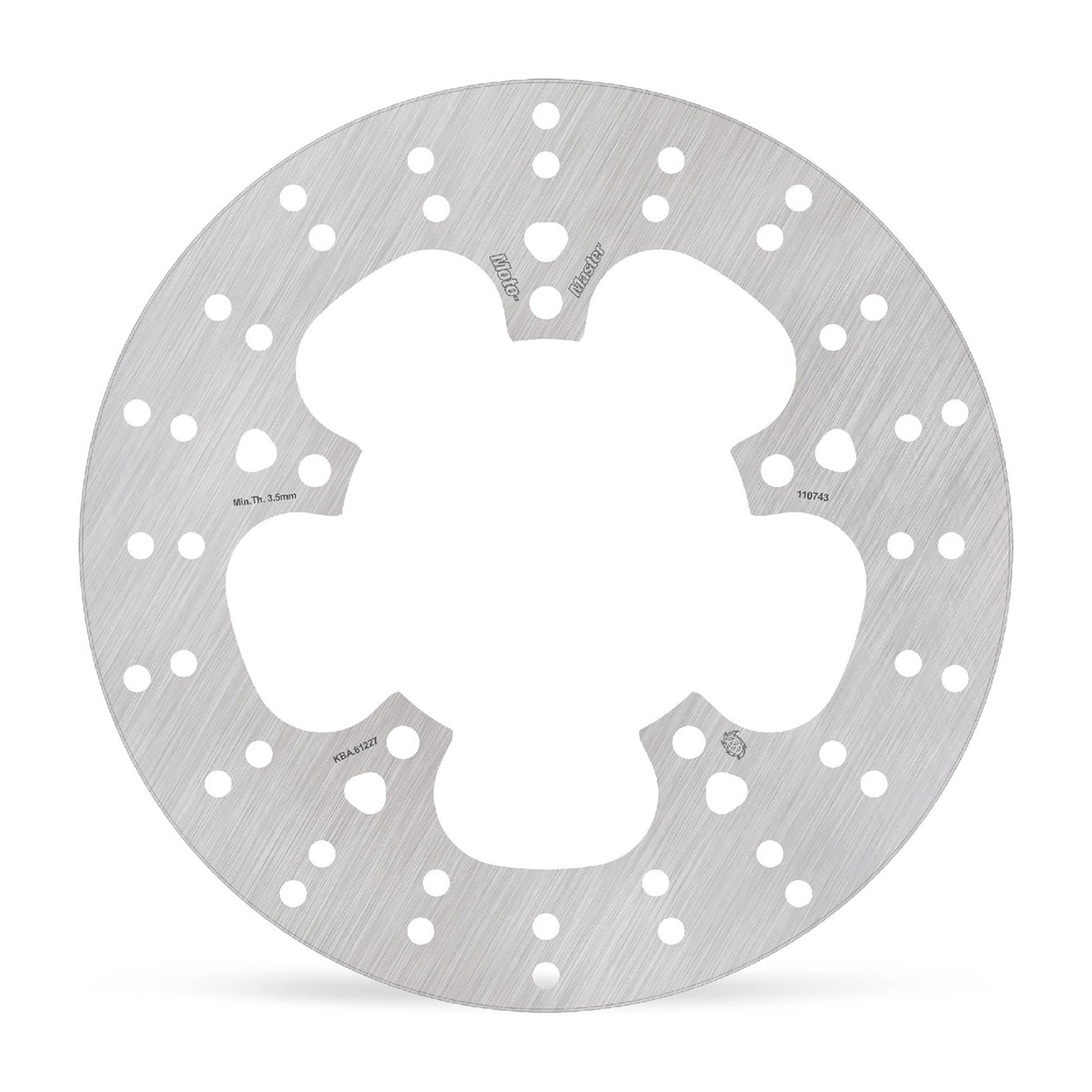 Moto-Master Bremsscheibe Halo hinten