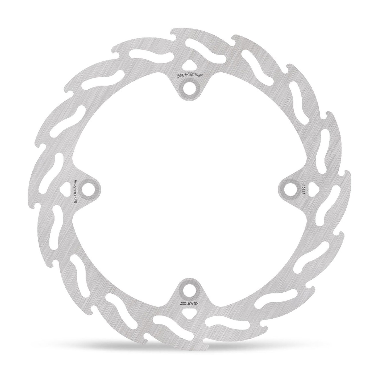 Moto-Master Bremsscheibe Flame hinten starr mit ABE