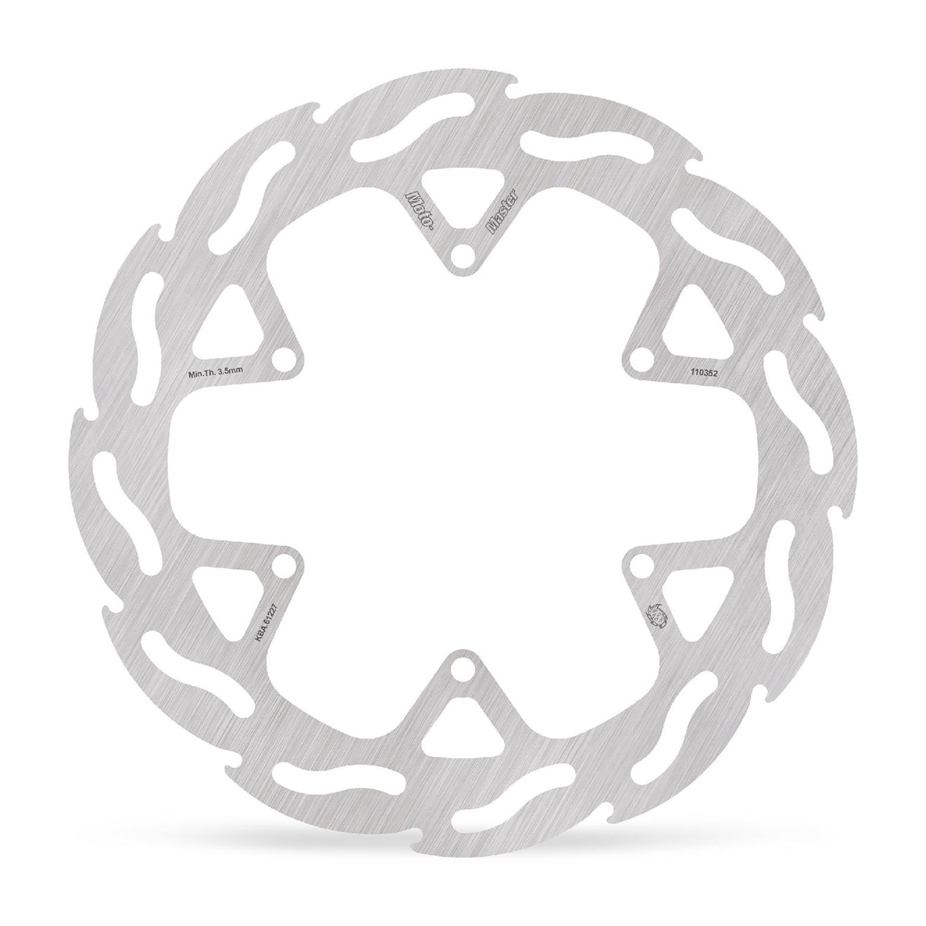 Moto-Master Bremsscheibe Flame hinten starr mit ABE