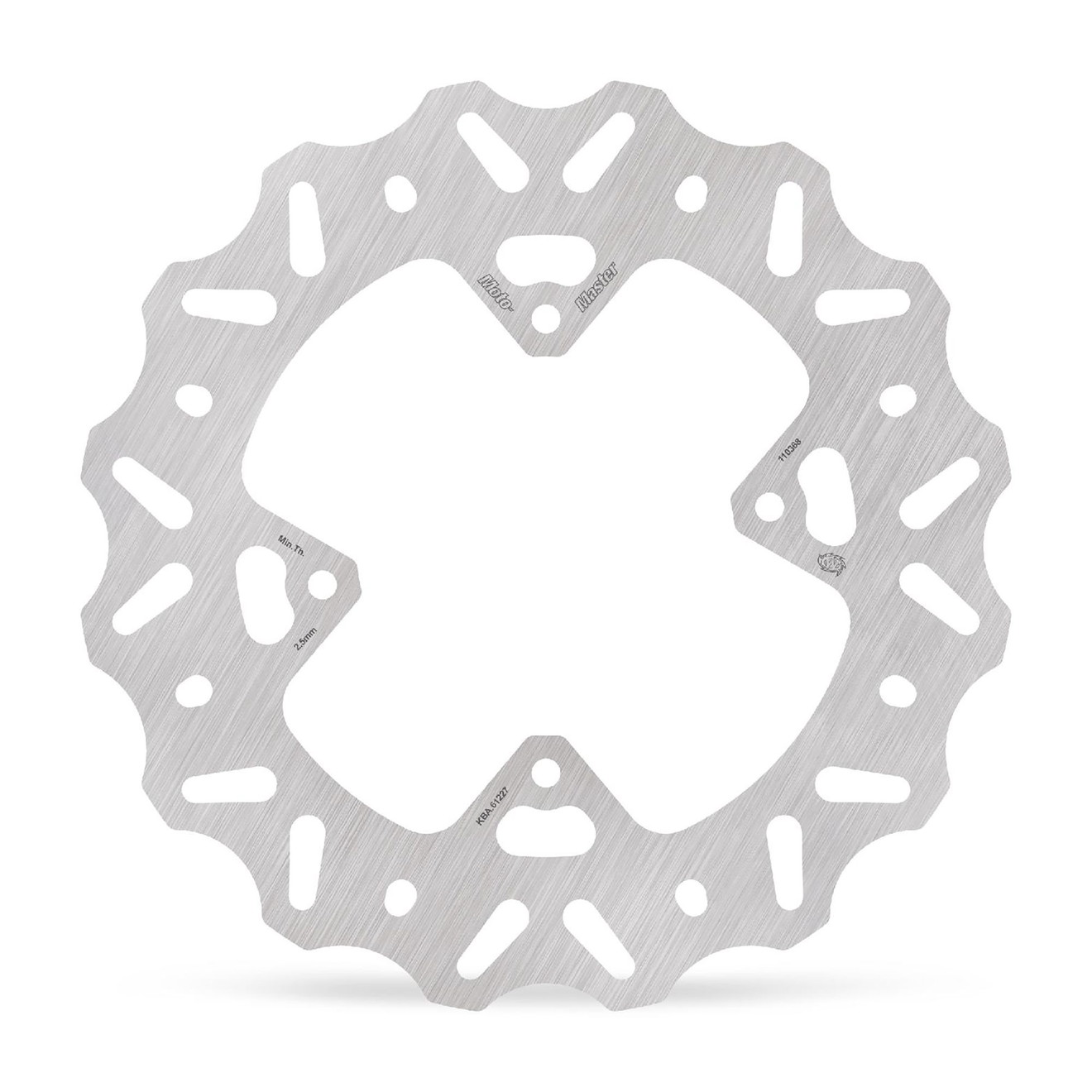 Moto-Master Bremsscheibe Nitro vorn starr mit ABE
