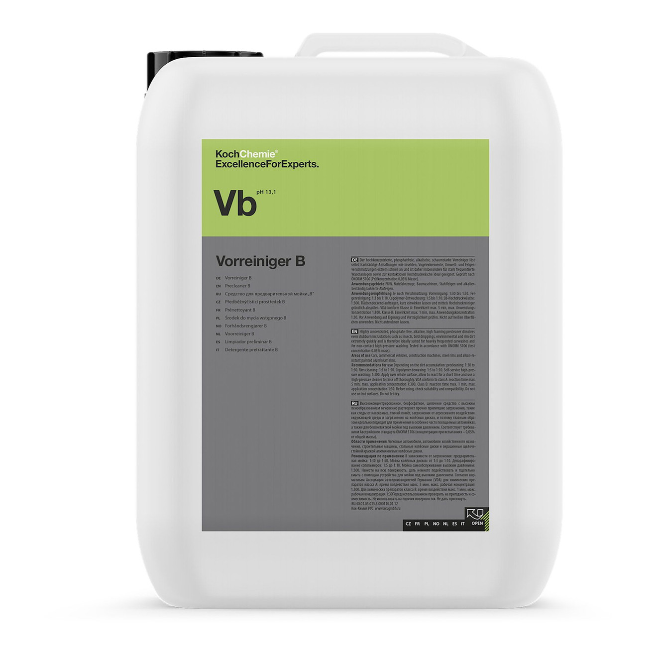 Koch Chemie Voorreiniger B VB 5000ml