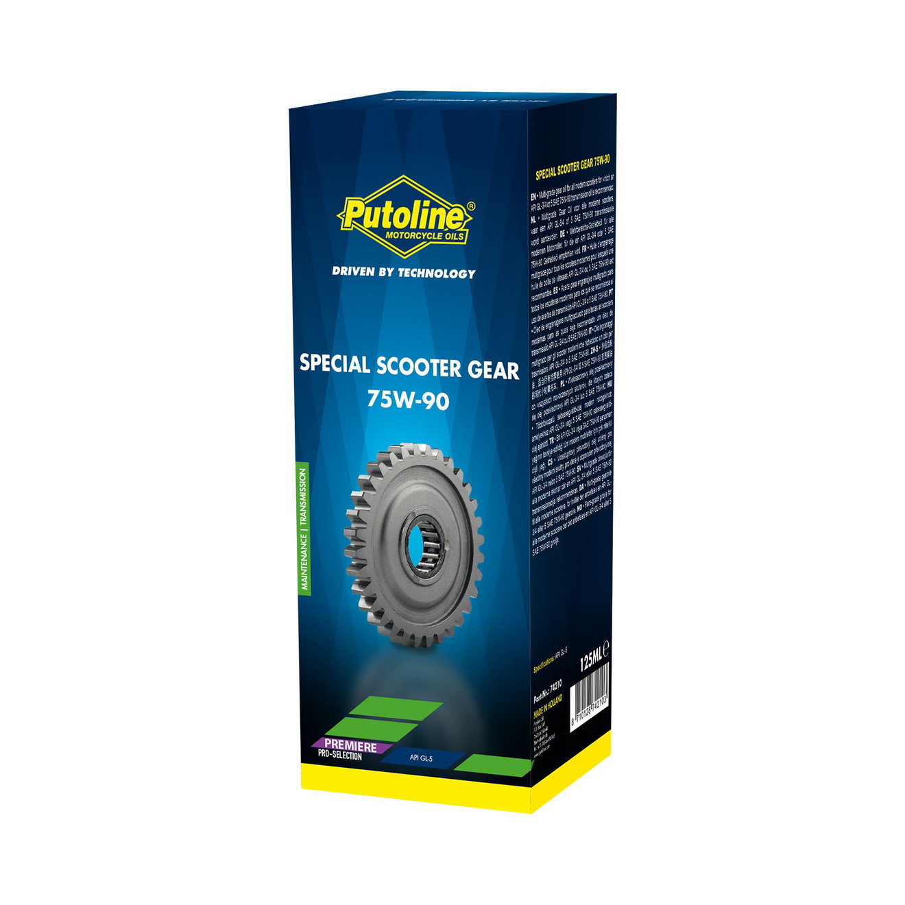 Putoline Getriebeöl 75W90 Special Scooter 125ml